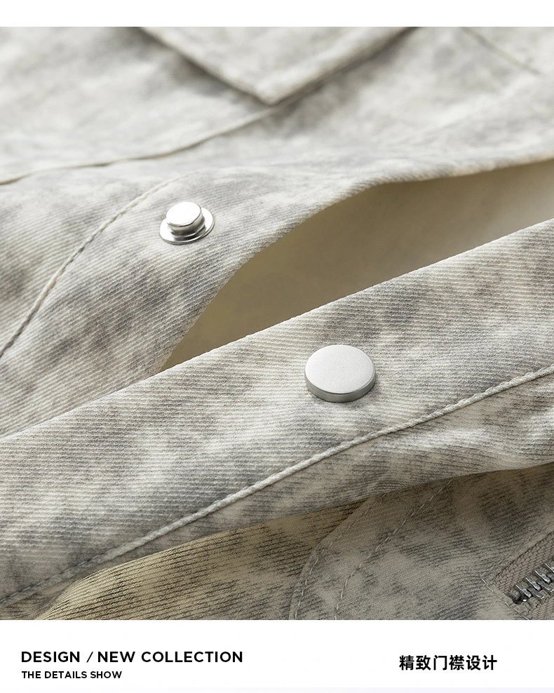 Design Washed Linen-Blend Shirt and Drawstring Shorts Set Gray - 19