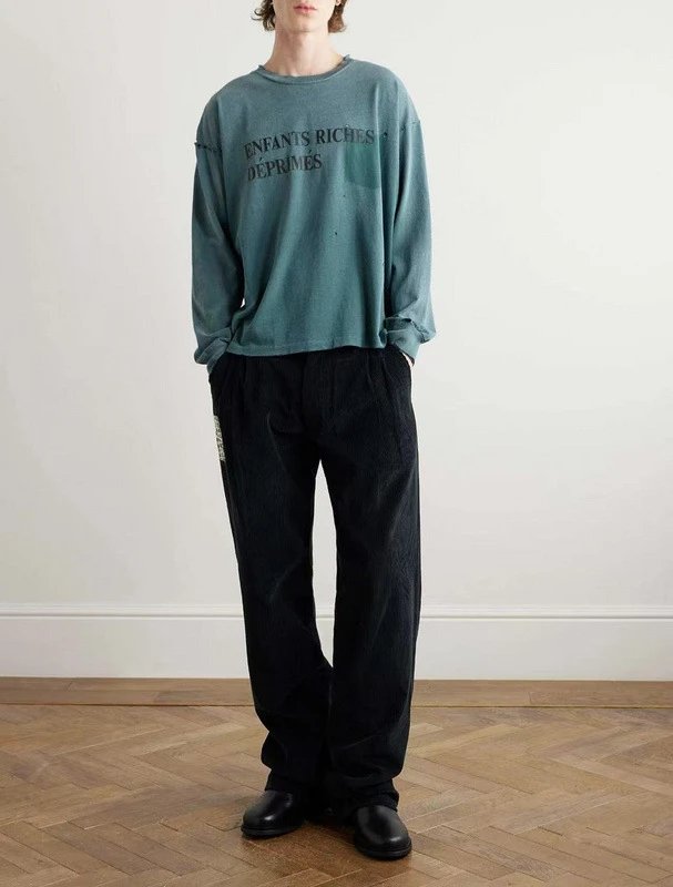 Enfants Riches Déprimés 'Enfants Riches Déprimés' Graphic T-Shirt Mint Green - 12