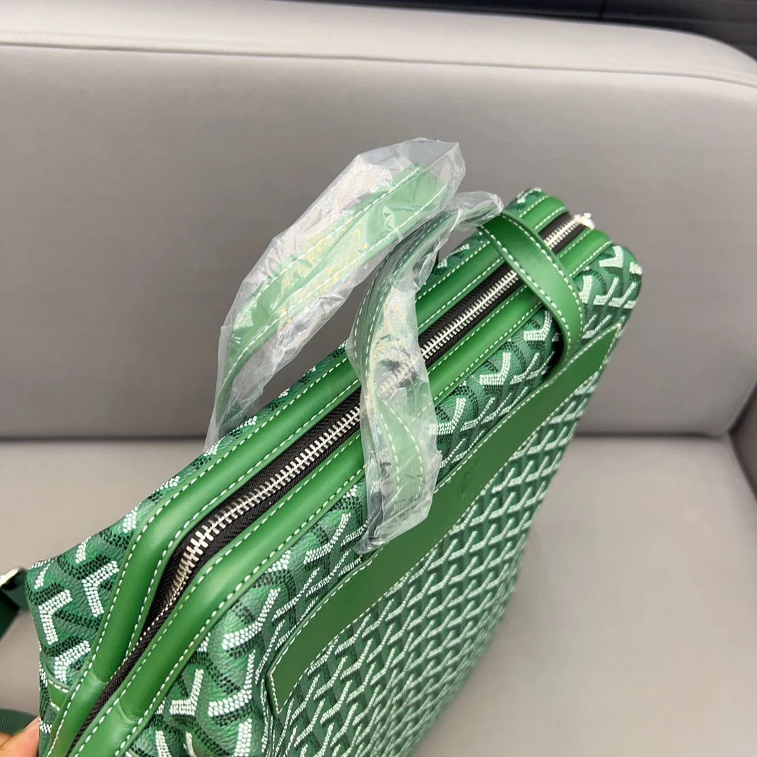 Goyard Saint Louis Backpack Gray and Tan Canvas - 8