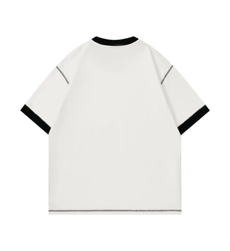 Corteiz Rules The World Ringer T-Shirt Gray - 10