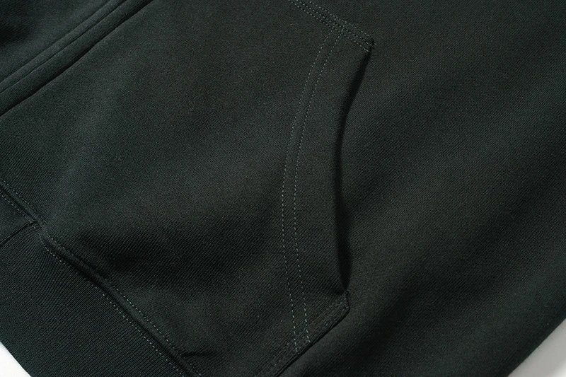 Design Zip-Up Hoodie Beige Hoodie - 16
