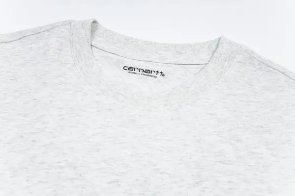 Carhartt Work In Progress Carhartt WIP Logo T-Shirt Brown T-Shirt T-Shirts - 14