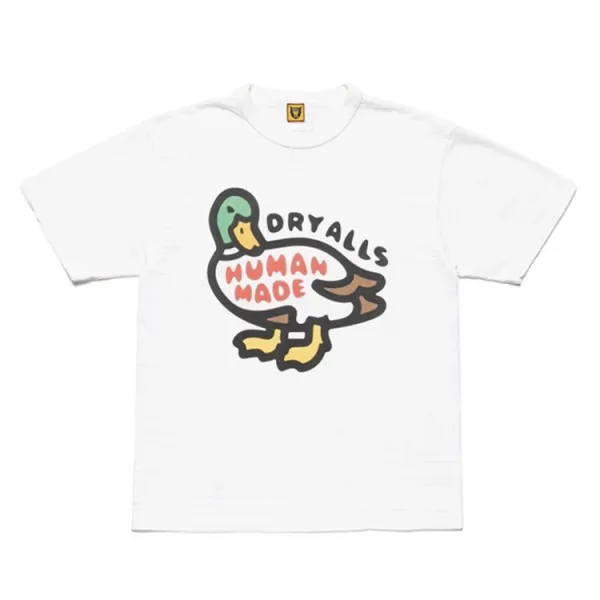 Human Made Duck Graphic T-Shirt White - 1