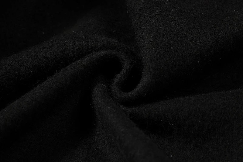 Design Oversized Zip-Up Hoodie Black - 20