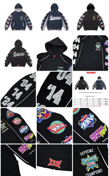 Supreme Corduroy Hooded Jacket Black Outerwear - 9