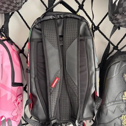 Design Sprayground Creative Dept. Shark Mouth Backpack Black Backpacks - 2