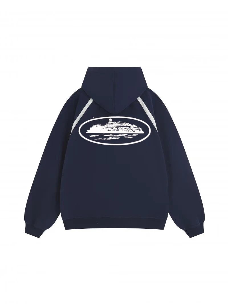 Design Oval Island Hoodie Gray - 21