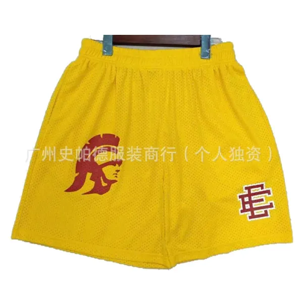 Design USC Trojans Mesh Shorts Yellow Shorts - 1
