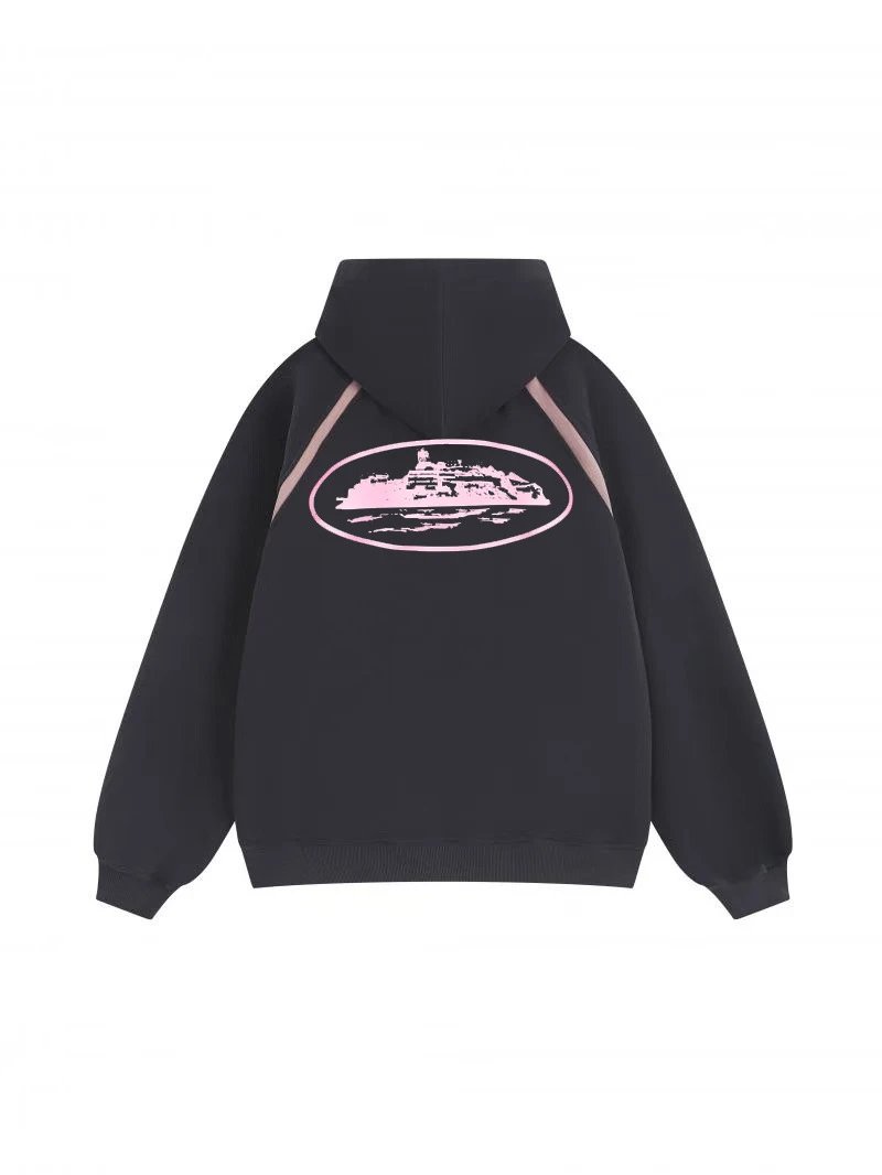 Design Oval Island Hoodie Gray - 23