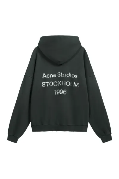Acne Studios Embroidered Script Logo Pink T-Shirt - 17