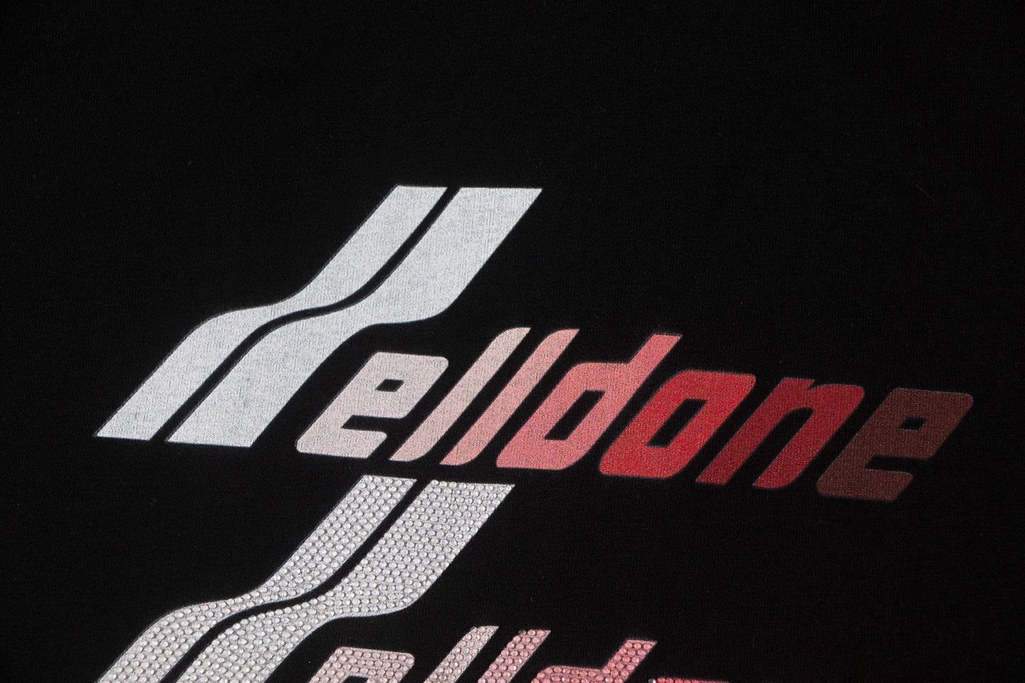 Design Wetbone Multi-Color Gradient Logo T-Shirt Gray T-Shirts - 36
