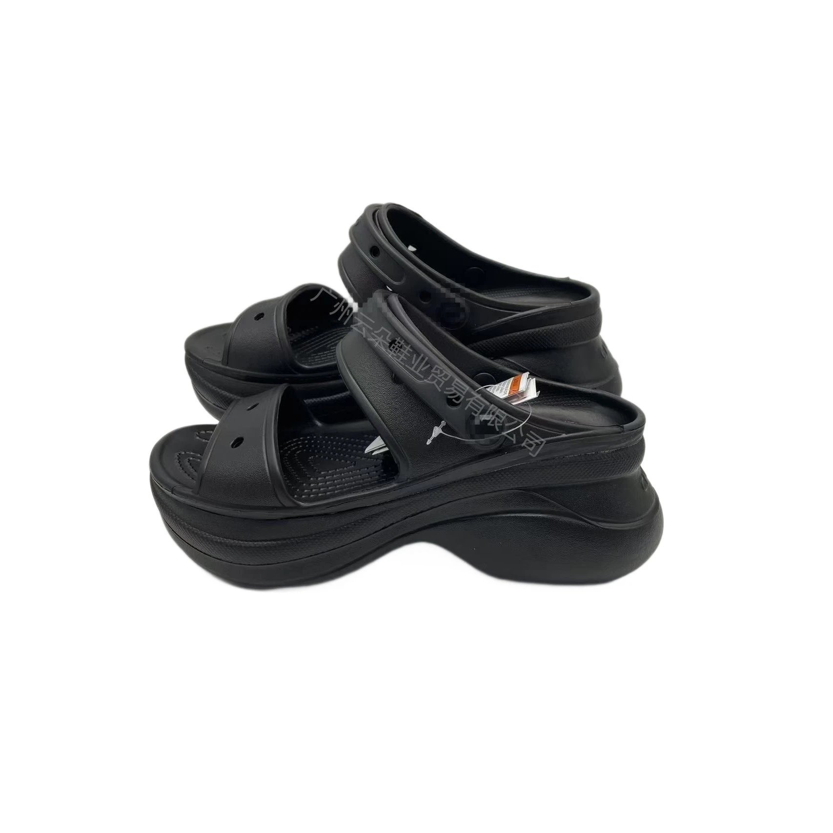 Crocs Platform Clog White Sandals - 5