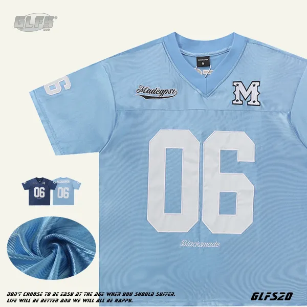 Design GLFS 06 Football Jersey Navy Jersey - 3