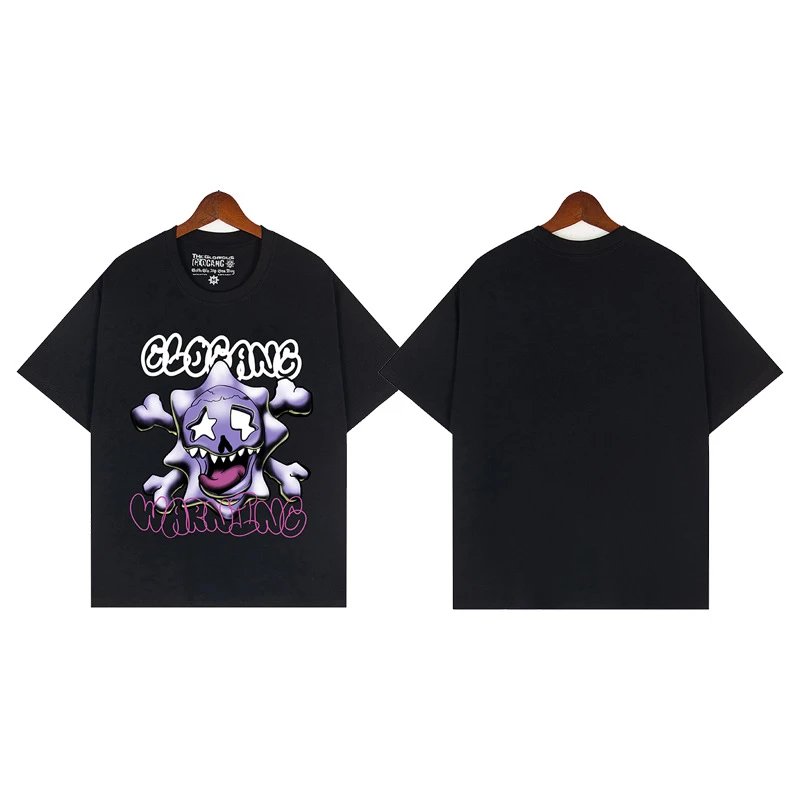 Design GIOGANG KooL Graphic Print Black T-Shirt T-Shirts - 8