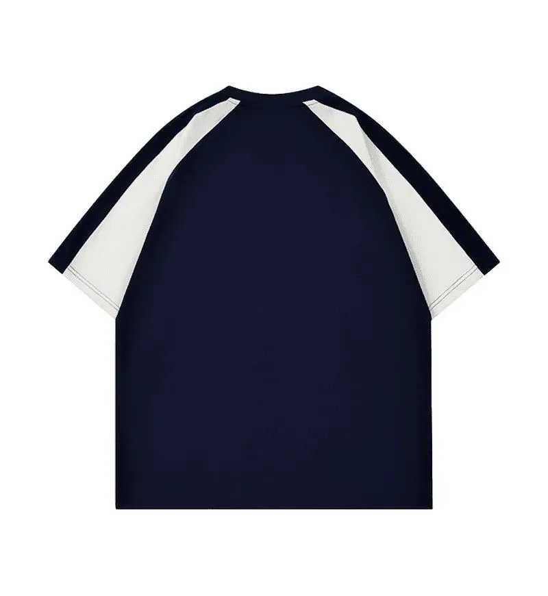 Fear of God Essentials Raglan T-Shirt Gray / Navy - 4
