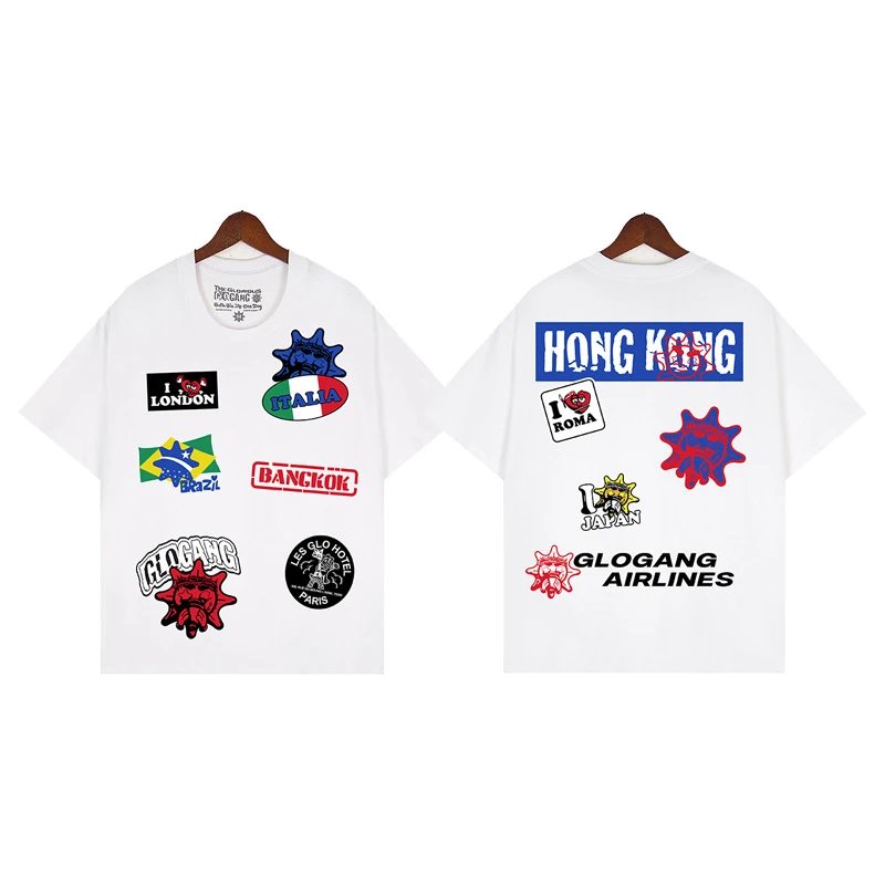 Design GIOGANG KooL Graphic Print Black T-Shirt T-Shirts - 5