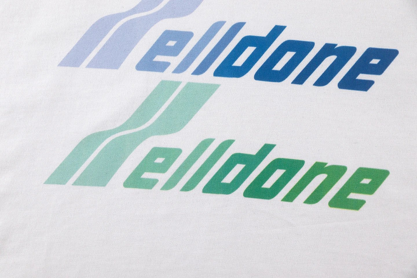Design Wetbone Multi-Color Gradient Logo T-Shirt Gray T-Shirts - 31