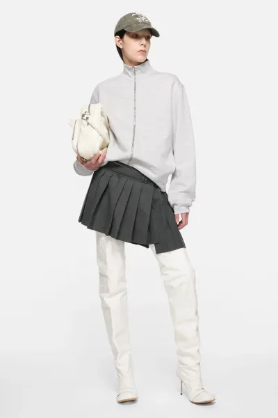 Acne Studios Script Logo Zip-Up Jacket Navy Outerwear - 21