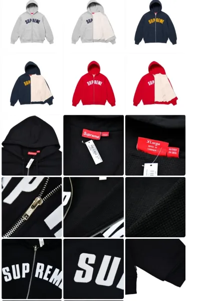 Supreme Corduroy Hooded Jacket Black Outerwear - 12