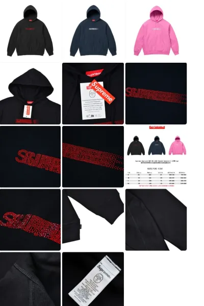Supreme Corduroy Hooded Jacket Black Outerwear - 10