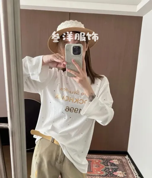 Acne Studios Stockholm 1996 Long Sleeve T-Shirt White - 27