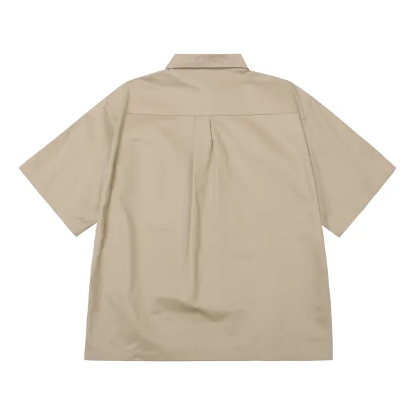 Hellstar Studio Half-Zip Work Shirt Black - 12