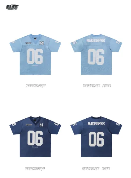 Design GLFS 06 Football Jersey Navy Jersey - 8