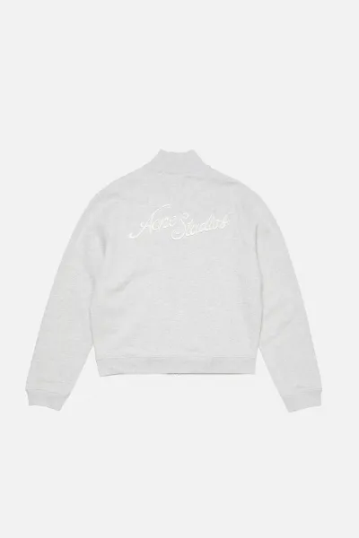 Acne Studios Script Logo Zip-Up Jacket Navy Outerwear - 25