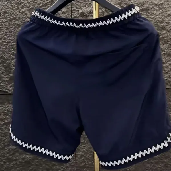 Polo Ralph Lauren Zigzag Trim Swim Shorts Navy - 3