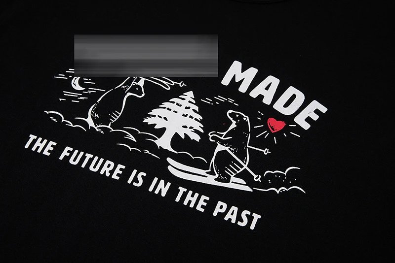 Human Made The Future Is In The Past Black T-Shirt - 5