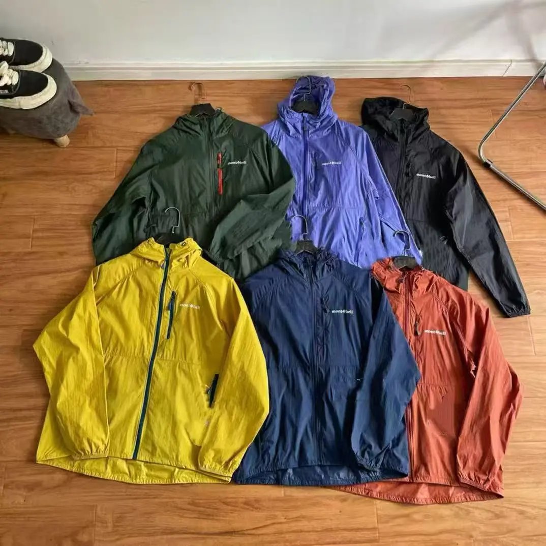 Design Montbell Storm Cruiser Jacket Dark Green Windbreaker - 6