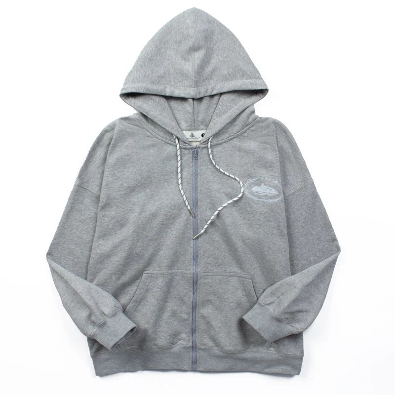 Design Oval Island Hoodie Gray - 15