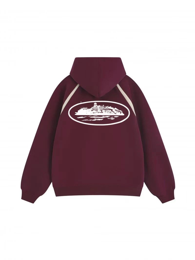 Design Oval Island Hoodie Gray - 25