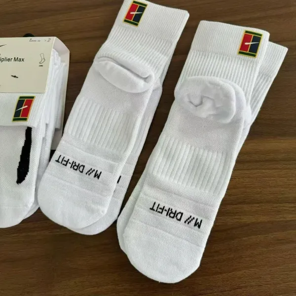Nike Dri-FIT Tennis Socks Black - 5