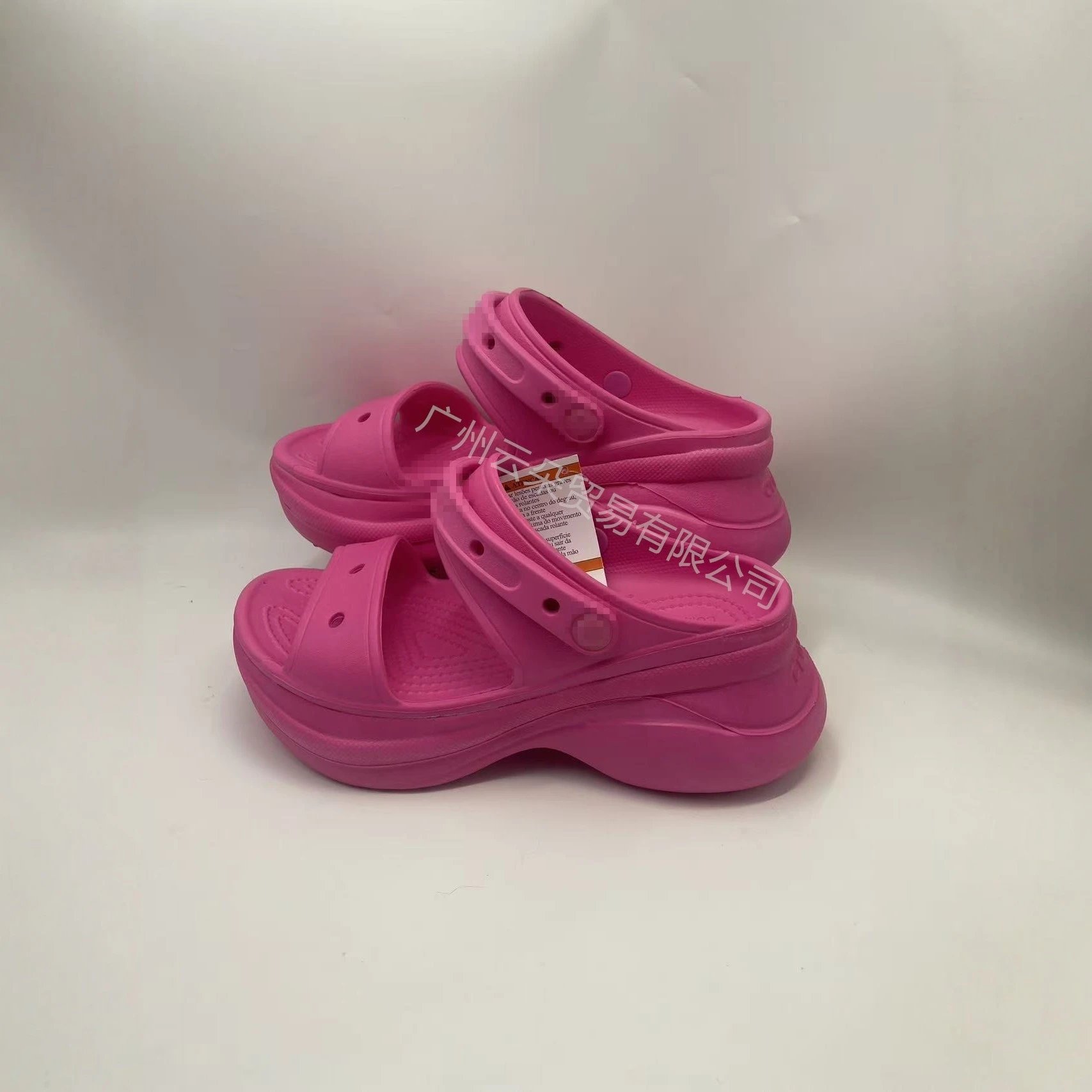 Crocs Platform Clog White Sandals - 6