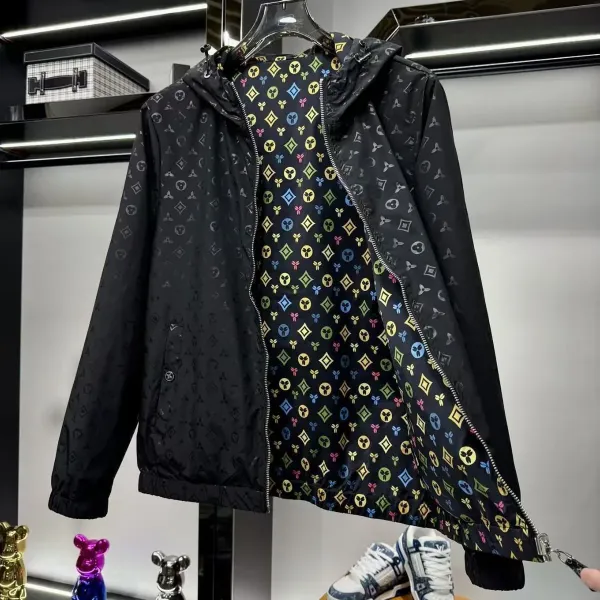 Louis Vuitton Monogram Windbreaker Jacket Multicolor Outerwear - 7