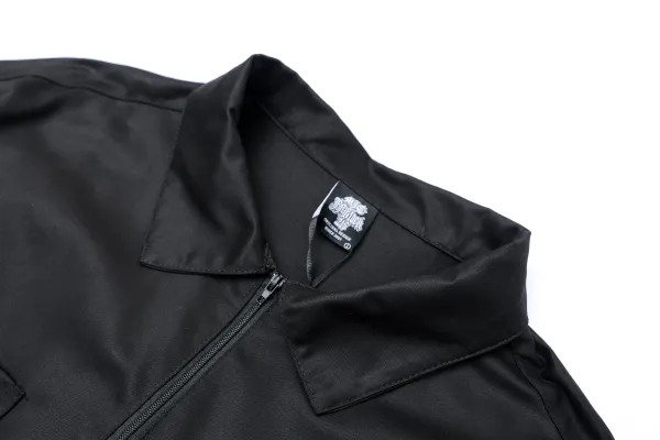 Hellstar Studio Half-Zip Work Shirt Black - 13
