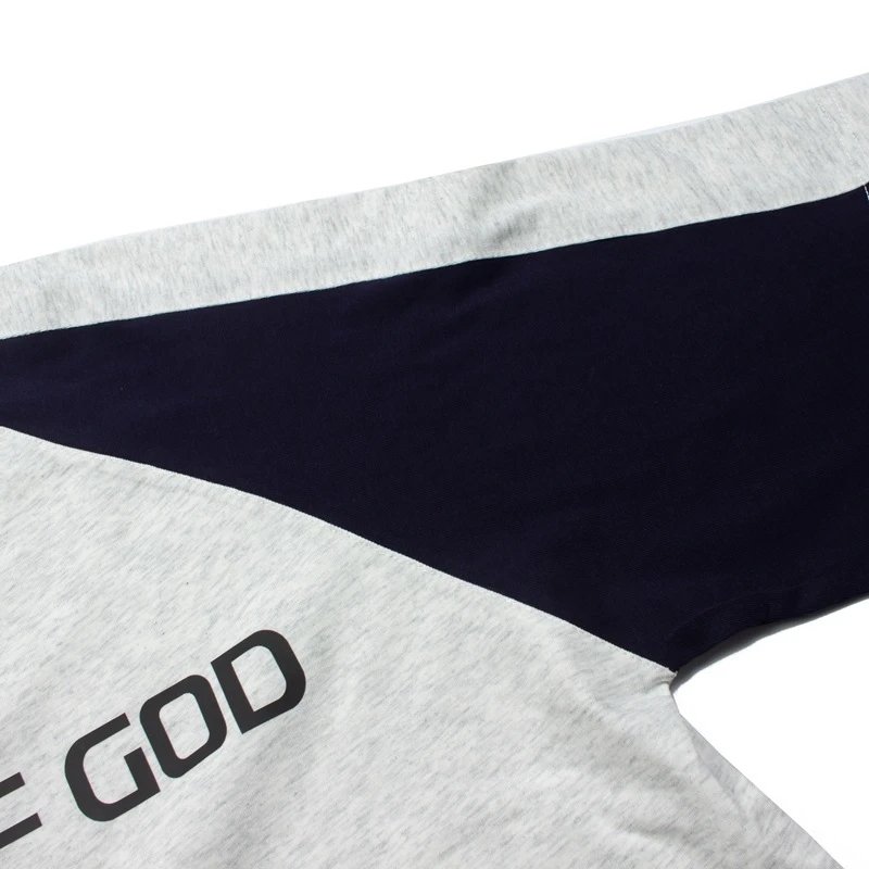 Fear of God Essentials Raglan T-Shirt Gray / Navy - 8