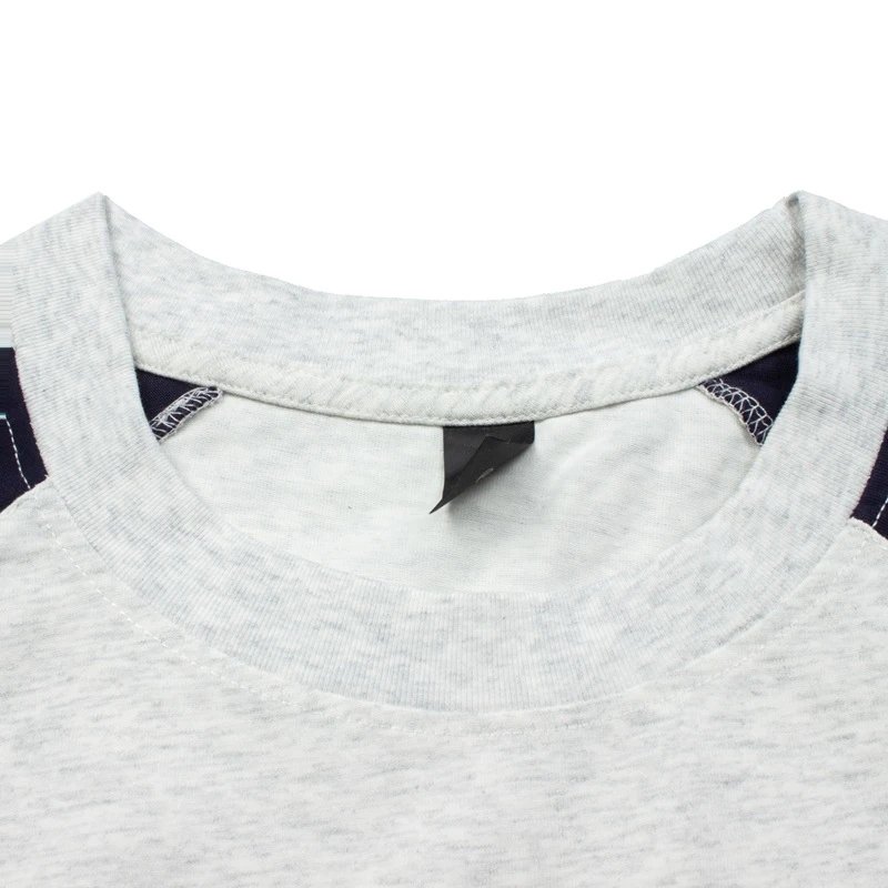 Fear of God Essentials Raglan T-Shirt Gray / Navy - 7