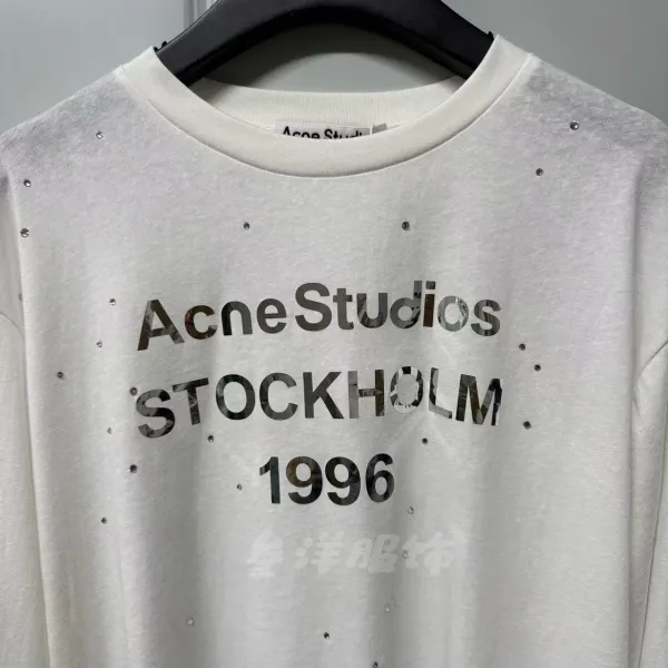 Acne Studios x aeae Stockholm Graphic Long-Sleeve T-Shirt White - 8