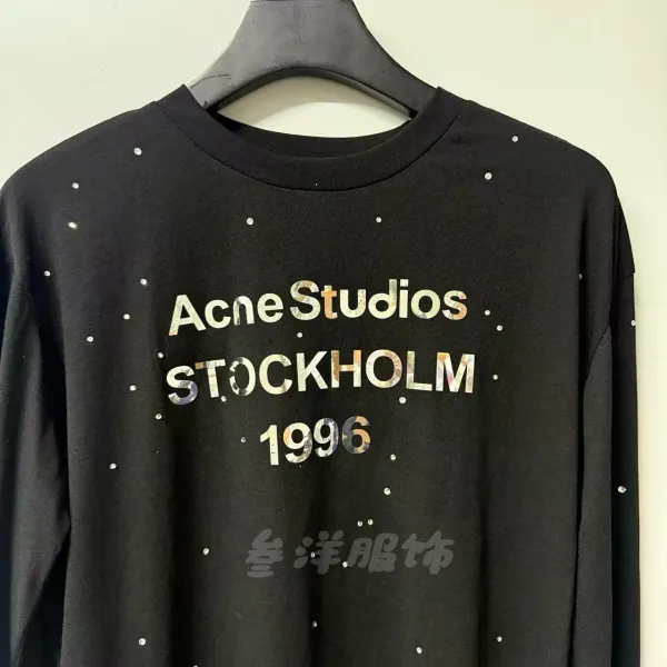 Acne Studios x aeae Stockholm Graphic Long-Sleeve T-Shirt White - 9