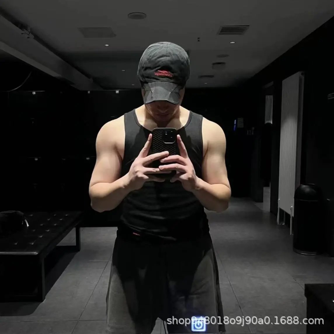 Supreme x Hanes Tagless Box Logo Black Vest Top - 4