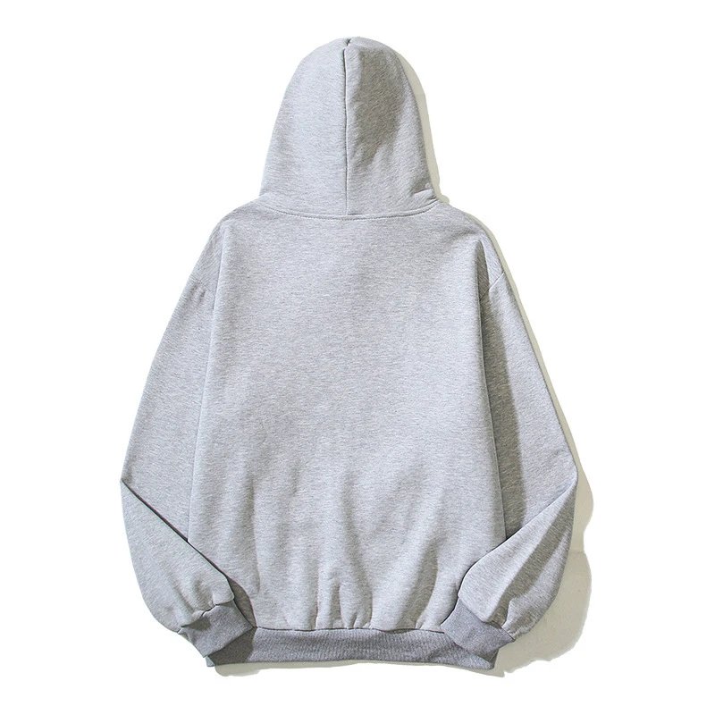 Design Embroidered Logo Black Hoodie - 38