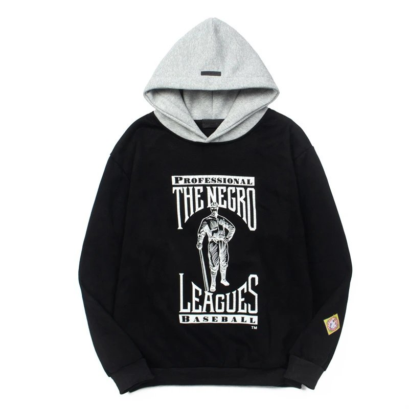 Mitchell & Ness Professional Negro Leagues Baseball Hoodie Gray - 3