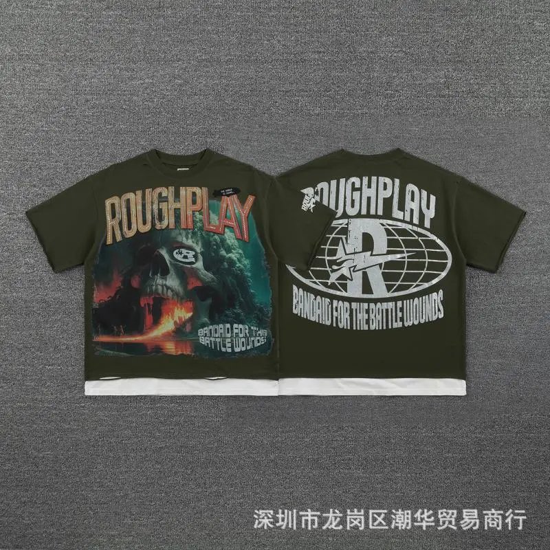 Design Roughplay Bandaid For The Battle Wounds MMXXI Black T-Shirt T-Shirts - 4