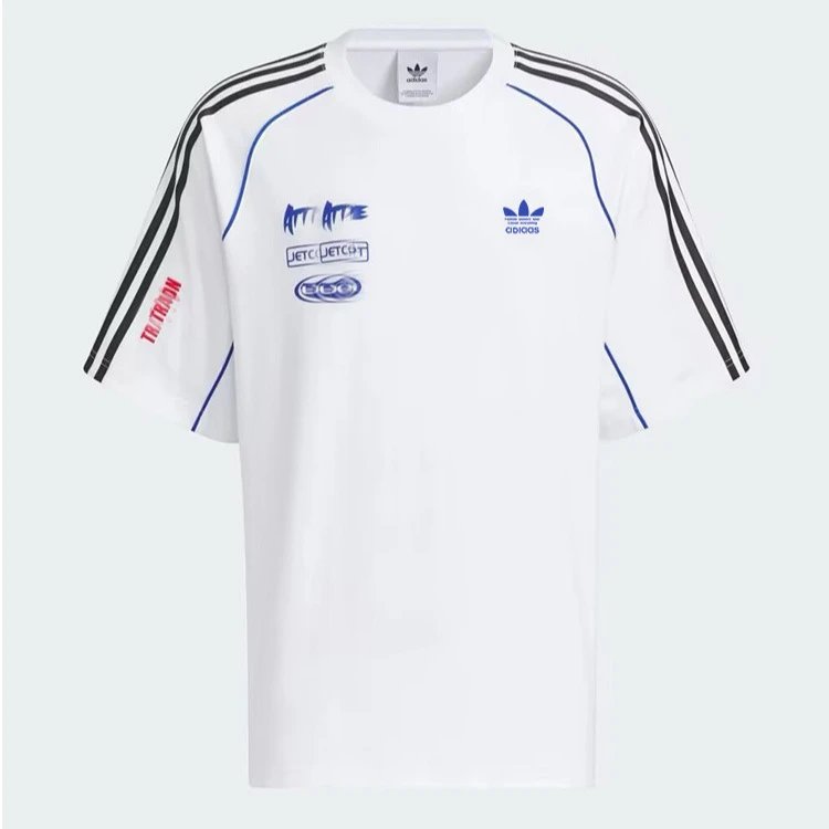 Adidas Originals Oversized Graphic T-Shirt Black - 6