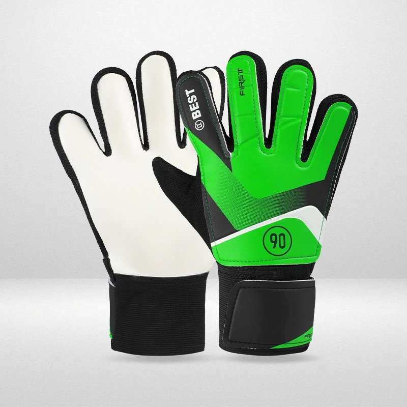 Design Best First 90 Goalkeeper Gloves Green / White Gloves