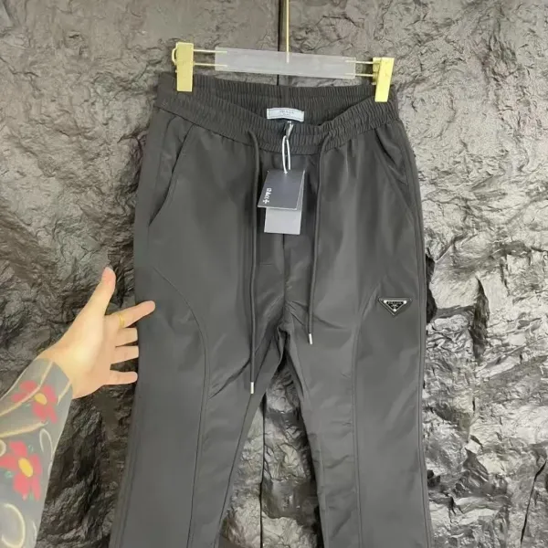Prada Re-Nylon Track Pants Black - 5