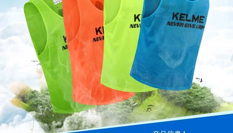 Design Kelme Training Vest Yellow Sporty Vest-Top Vest Top - 3