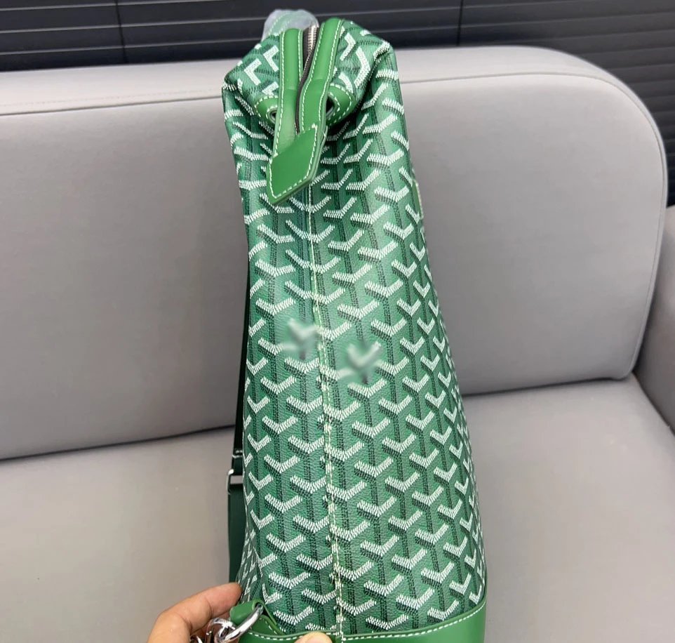 Goyard Saint Louis Backpack Gray and Tan Canvas - 6